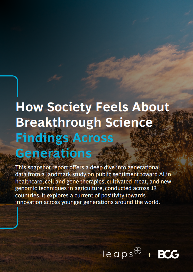 How Society Feels About Breakthrough Science - Findings Across Generations